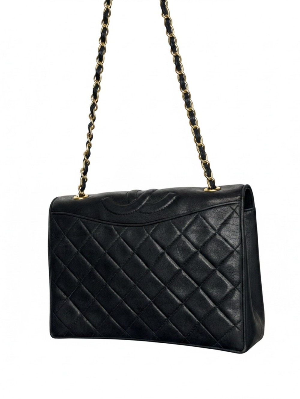 Vintage Chanel Classic Flap Shoulder Bag 1st Series